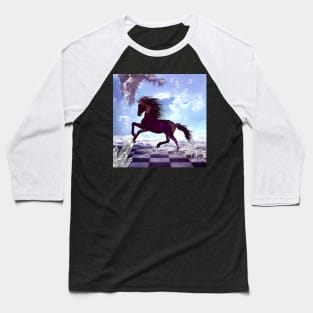 Wonderful fantasy horse on the beach Baseball T-Shirt